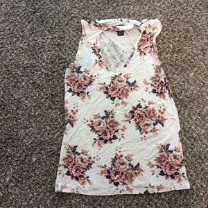 Floral tank top